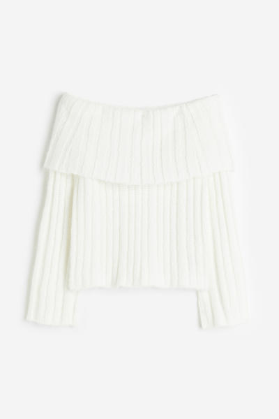 Off Shoulder Knit