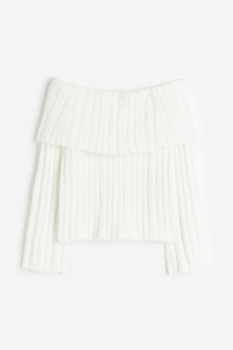 Off Shoulder Knit