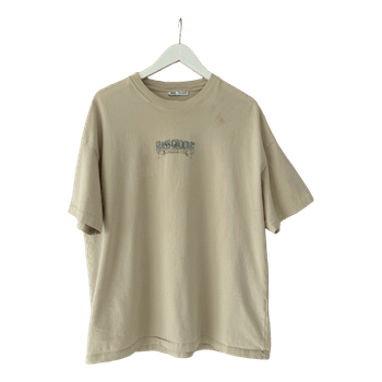 Zara beige graphic t-shirt