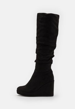 Wedge high boots