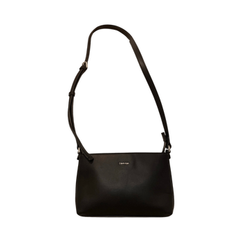 Calvin Klein musta olkalaukku