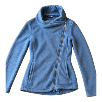 Blue fleece jacket