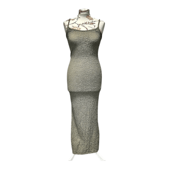 H&M Textured maxi dress