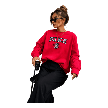 Red Nike graphic sweatshirt