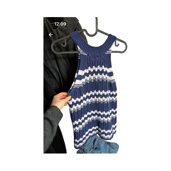 Navy summer top