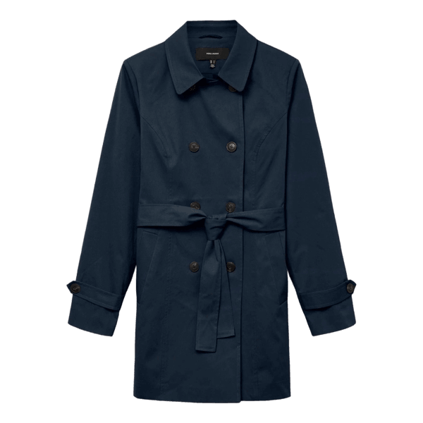 Mörkblå trenchcoat Vero Moda