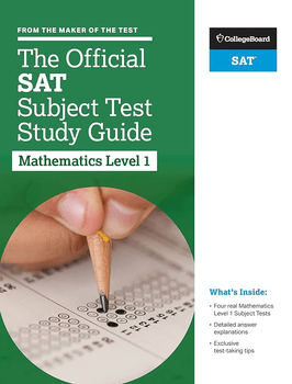 The Official SAT Mathematics Level 1