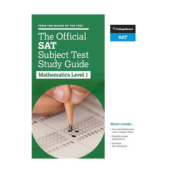 The Official SAT Mathematics Level 1