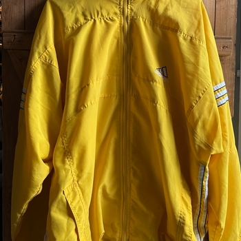 Adidas Yellow Retro Jacket / Size XXL