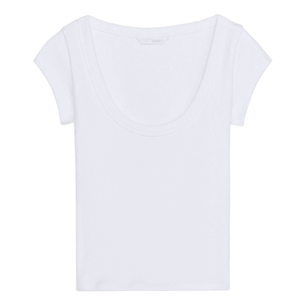 Hvid t-shirt