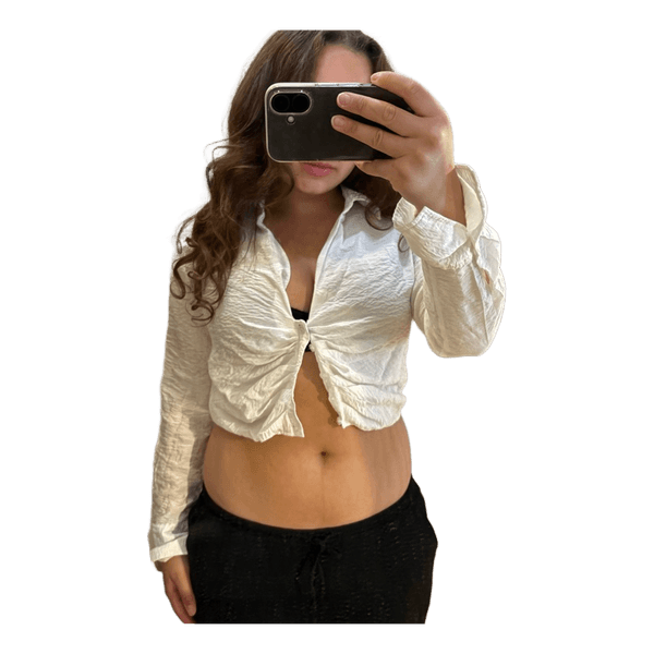 White button down shirt