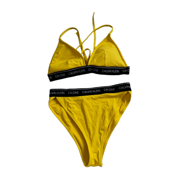 Yellow bikini set