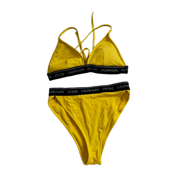 Yellow bikini set
