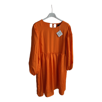Orange casual dress