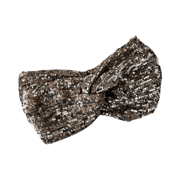 Flapper-tyylinen beige paljettipanta