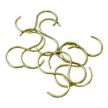 Shower curtain hooks