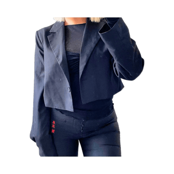 Cropped blazer