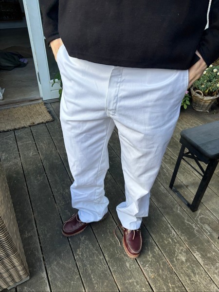 Hvide Dickies 874 bukser