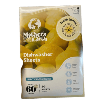 Fresh lemon dishwasher sheets
