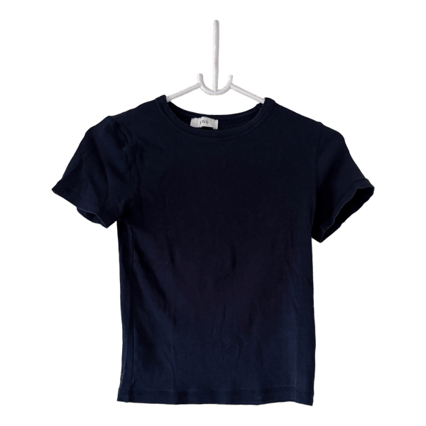 Mørkeblå t-shirt