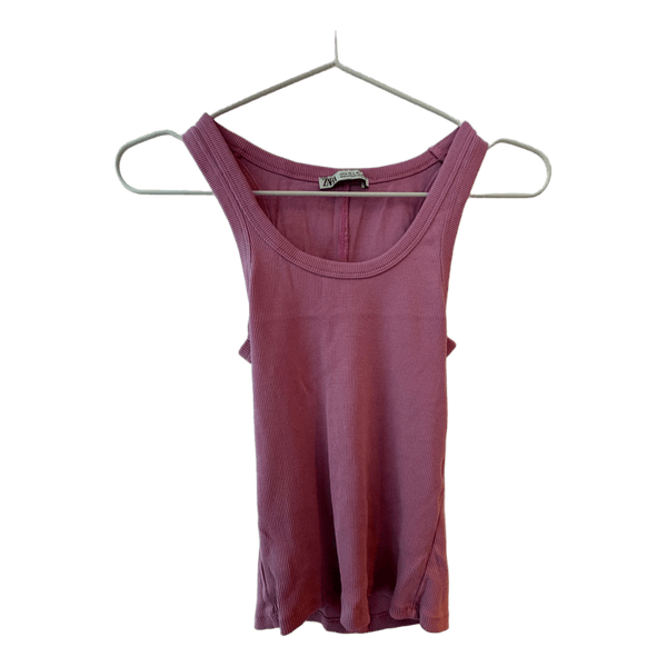Zara lyserød tanktop