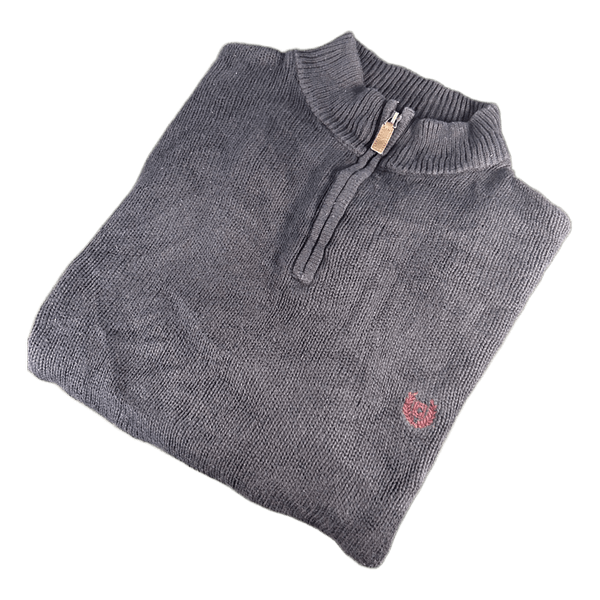 Chaps (Ralph Lauren) Puolivetoketju-neule