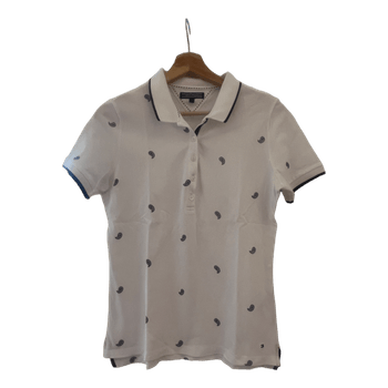 Valkoinen Tommy Hilfiger pikeepaita