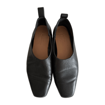 Arket  Musta nahkainen ballerina
