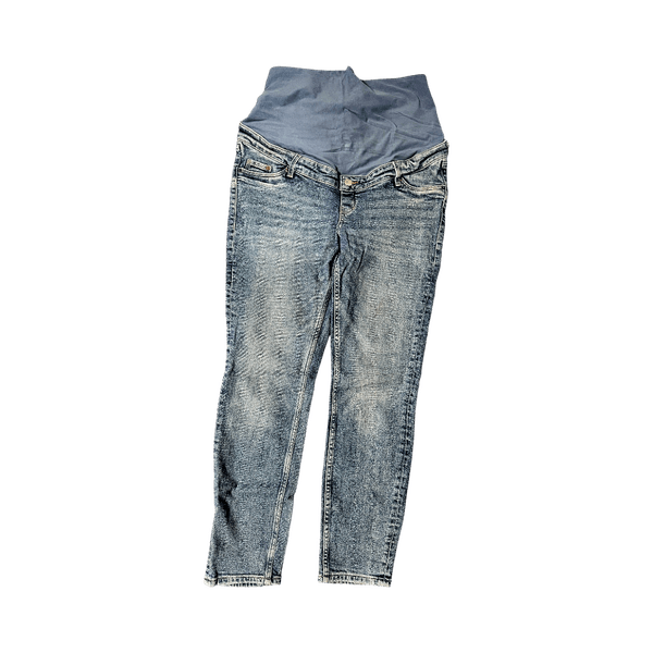 Blue skinny jeans