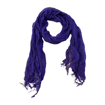 Purple lightweight scarf