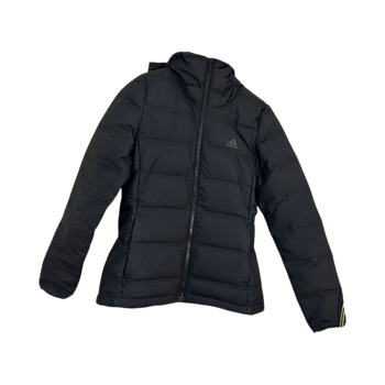Black puffer jacket