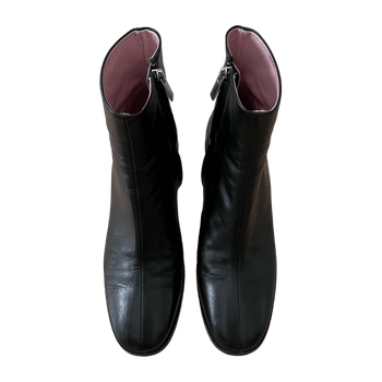 Marimekko Ezelia Black Leather Boots