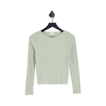 Cotton:On long sleeve tee in sage
