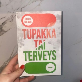 Tupakka tai terveys kirja