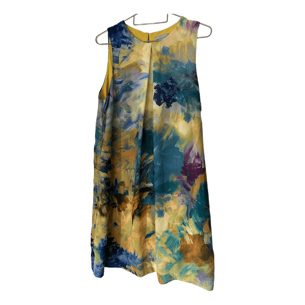 H&M monivärinen hihaton mekko