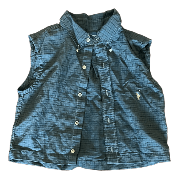 Ralph Lauren sleeveless cropped shirt