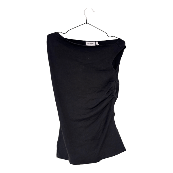 Schwarzes Top von Weekday