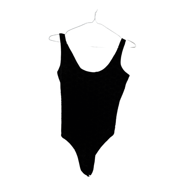 Sort badedragt / bodystocking