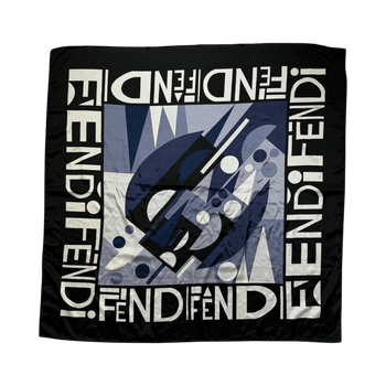 Fendi vintage silk scarf