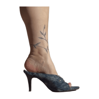 Farkkupistokkaat / High heel mules