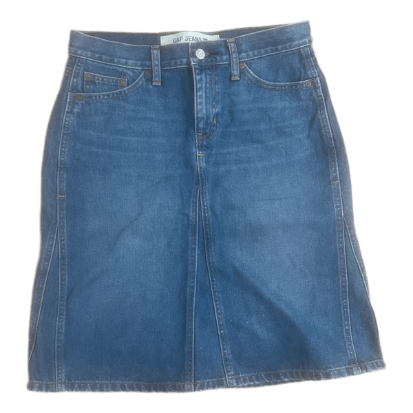 Blå denimnederdel fra Gap