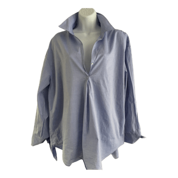 Zara Light blue cotton shirt