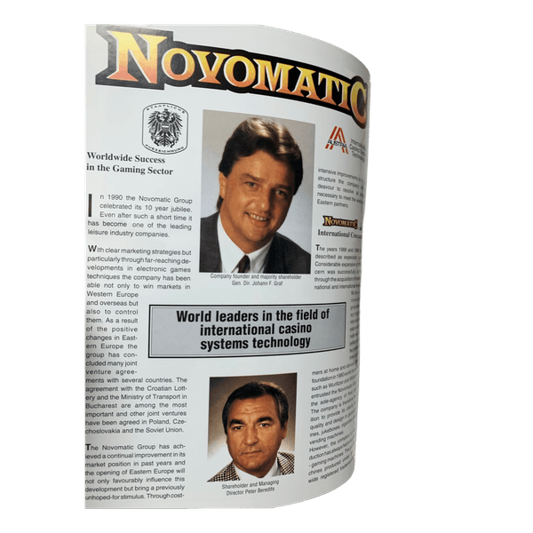 Novomatic casino book