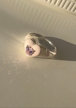 Thomas Sabo silver heart ring 52