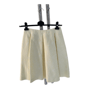 Hugo yellow textured skirt