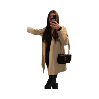Beige coat