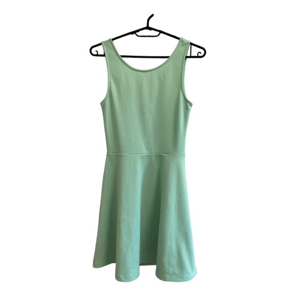 Light green mini dress