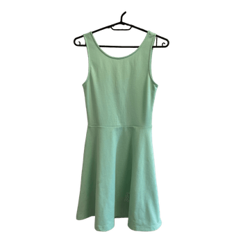 Light green mini dress