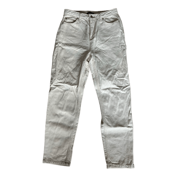 Trendyol off-white straight jeans