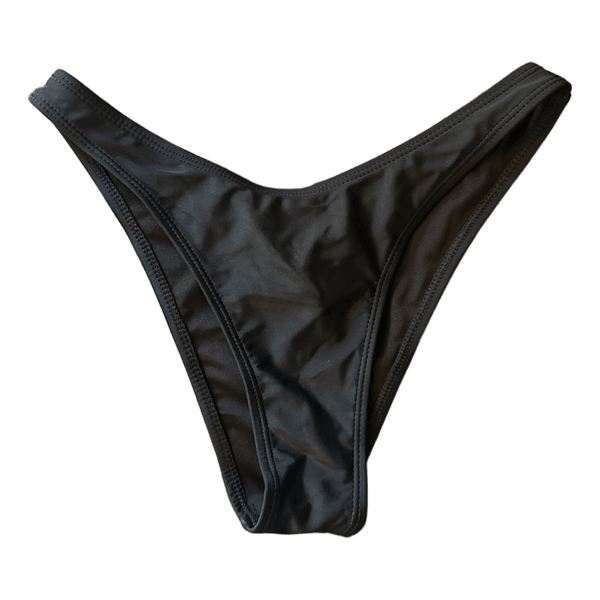 Black bikini bottoms